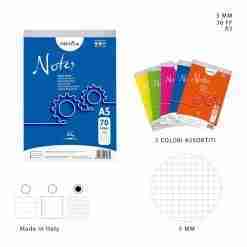 Pryma Block Notes A5 70ff 5m 15x21cm