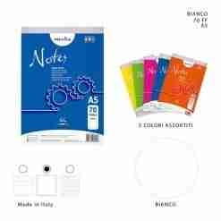 Pryma Block Notes A5 70ff Bianco 15x21cm