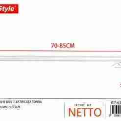Emi Bacchette Tenda Telescopiche D.8mm 70/85cm