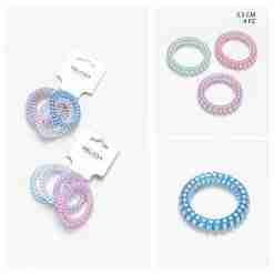 Melissa Elastico Capelli Spirale 5.5cm 4pz