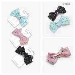 Melissa Clip Capelli Fiocco 12x5cm