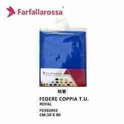 Farfallarossa Federe Coppia T.U. Royal
