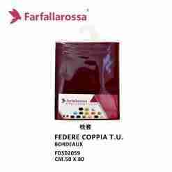 Farfallarossa Federe Coppia T.U. Bordeaux