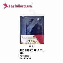 Farfallarossa Federe Coppia T.U. Blu Navy