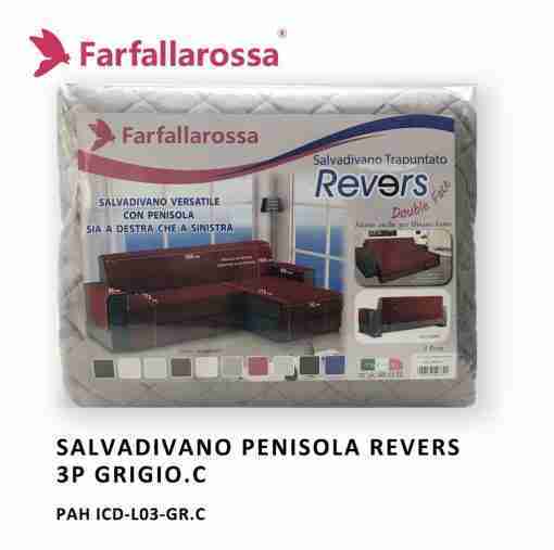 Farfallarossa Salvadivano Grigio.C Penisola Con Elastici 3p