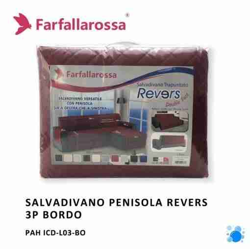 Farfallarossa Salvadivano Bordeaux Penisola Con Elastici 3p