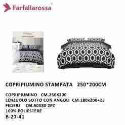 Farfallarossa Copripiumino 250*200cm B-27-41