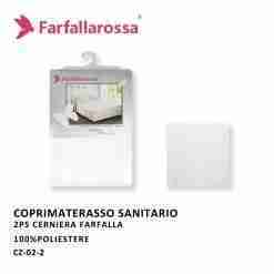 Farfallarossa Coprimaterasso 2ps Cerniera Farfalla
