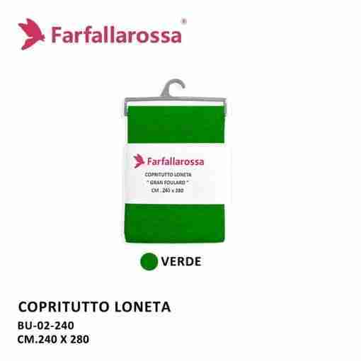 Farfallarossa Copritutto Loneta 240*280cm Edgar Fl0096