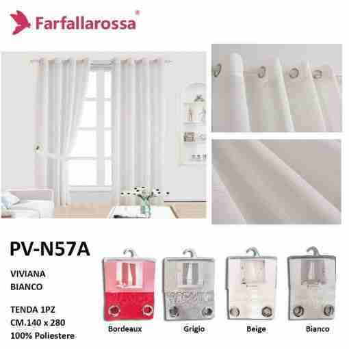 Farfallarossa Tenda 140*280 Pv-N57-A Bianco /F-N102-A/