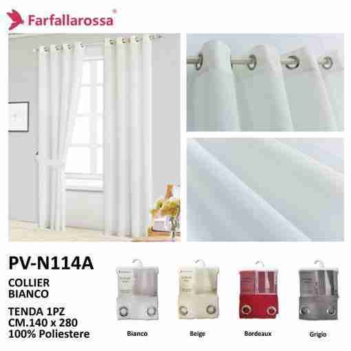 Farfallarossa Tenda 140*280 Pv-N114-A Bianco /F-N38-A/