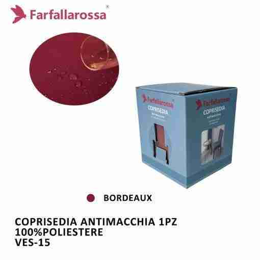 Farfallarossa Vestisedia 1pz Bordeaux Antimacchia