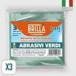 Abrasivi Verdi 3 Pz. Cm.15x15