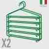 Appendigonna 5 Posti 2 Pz. Plastica