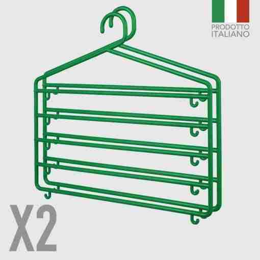 Appendigonna 5 Posti 2 Pz. Plastica