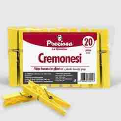 Pinze Bucato Cremonesi 20 Pezzi Termoret.