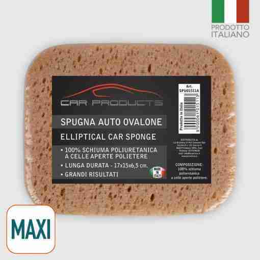 Spugna Auto Ovalone 15x17x6,5 Cm