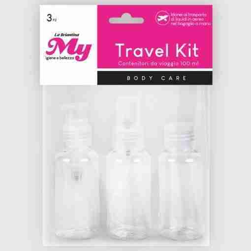 Travel Kit Bagno 3 Pz