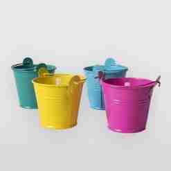 Secchiello Colorato Citronella Diam 6,5 H 6 Cm