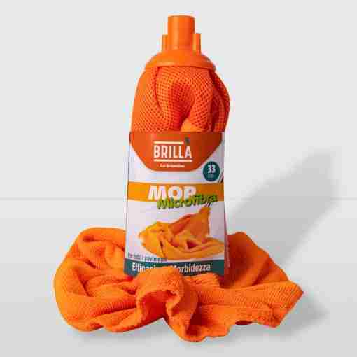 Mop Microfibra Con Rete 33 Cm 120 Gr Double