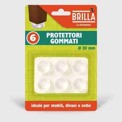 Protettori Gommati 6pz