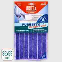 Panno Furbetto Stoviglie E Vetri 35x55cm