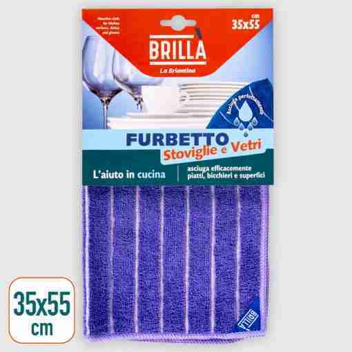Panno Furbetto Stoviglie E Vetri 35x55cm