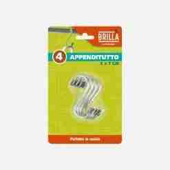 Ganci Appenditutto S 5x7 Cm Spessore 3 Mm 4pz