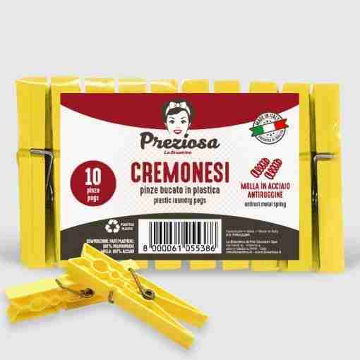 Pinze Bucato Cremonesi 10 Pz Italy