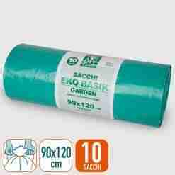Sacchi Eko Basik Verdi 90x120cm 10pz