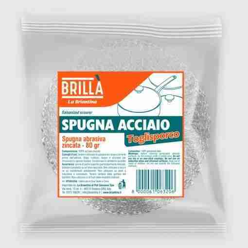 Spugna Acciaio Gr 80 1pz