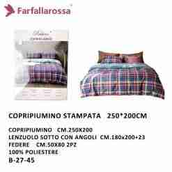 Copripiumino 250*200cm B-27-45