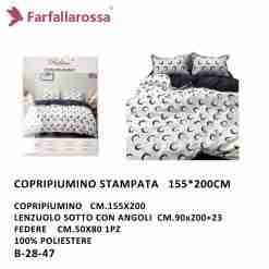 Copripiumino 155*200cm B-28-47