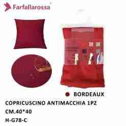 Copricuscino 40*40cm Bordeaxu