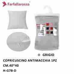 Copricuscino 40*40cm Grigio