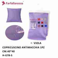 Copricuscino 40*40cm Viola