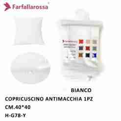 Copricuscino 40*40cm Bianco