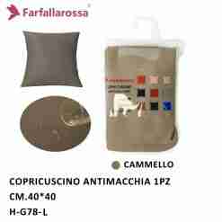 Copricuscino 40*40cm Cammello
