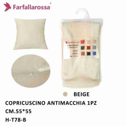 Copricuscino 55*55cm Beige