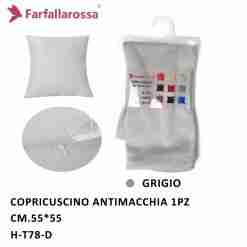 Copricuscino 55*55cm Grigio