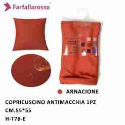 Copricuscino 55*55cm Arancione