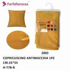 Copricuscino 55*55cm Giallo