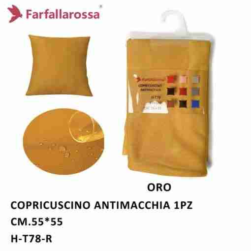 Copricuscino 55*55cm Giallo