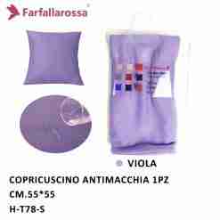 Copricuscino 55*55cm Viola
