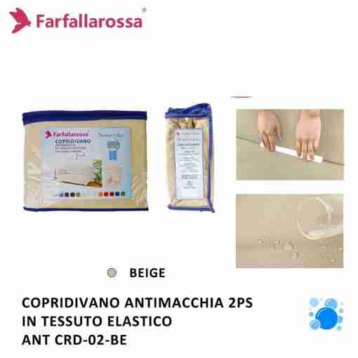 Copridivano 1ps Beige Antimacchia