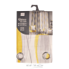 Douceur d'interieur Tenda Con Occhielli 140 X 280 Cm Poliestere Stampato Ondulys Giallo/Bianco