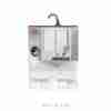 Douceur d'interieur Tendaggio Dritta Con Passanti 2 X 60 X 160 Cm Velo Sabbia+Pizzo Camilla Bianco