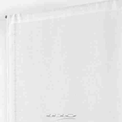 Douceur d'interieur Tendaggio Dritta Passa Bachet 2x60x160 Cm Velo Sabbia Fantasia Eulalie Bianco - immagine 3
