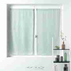 Douceur d'interieur Tendaggio Dritta Passa Bachet 2 X 60 X 120 Cm Velo Tessuto Soane Menta
