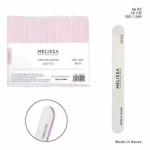 Melissa Lima Unghie 180/240g 18cm Bianco Dritta
